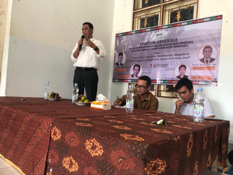 Sekolah Kita Menulis Gelar Pelatihan Literasi