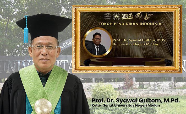 Prof Dr Syawal Gultom M.Pd, Didaulat Tokoh Pendidikan Indonesia