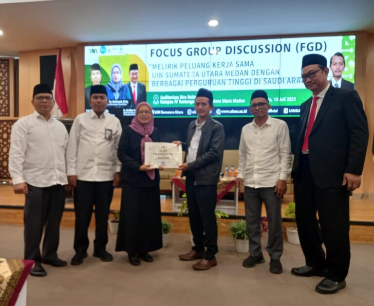 UIN Sumatera Utara – Atase Pendidikan dan Kebudayaan KBRI Arab Saudi Jalin MoU