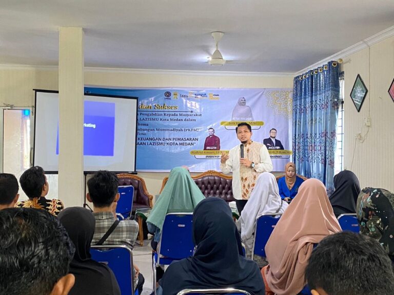 Dosen MBS FAI UMSU Berikan Pelatihan Keuangan dan Pemasaran Digital Bagi UMKM Binaan Lazismu Medan