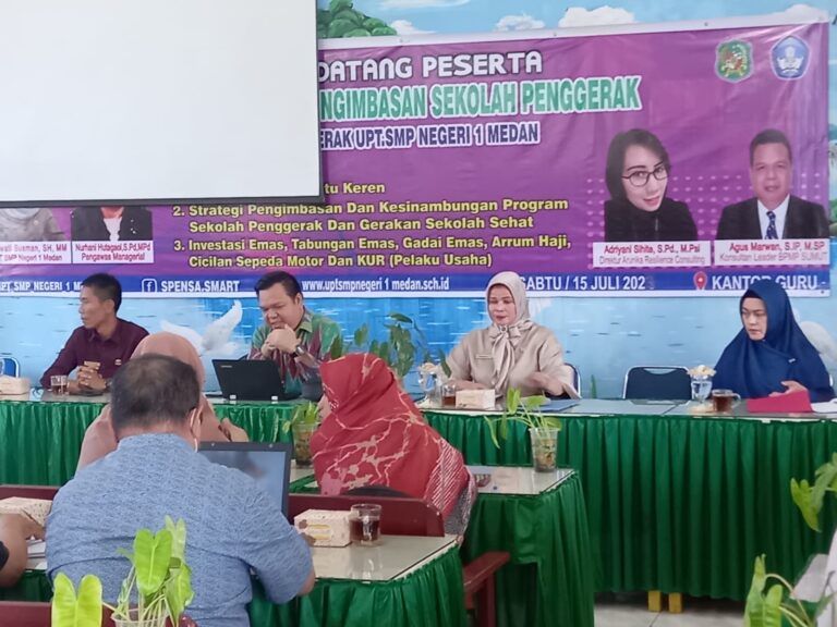 Guru SMPN 1 Medan Dibekali Strategi Pengimbasan Sekolah Penggerak