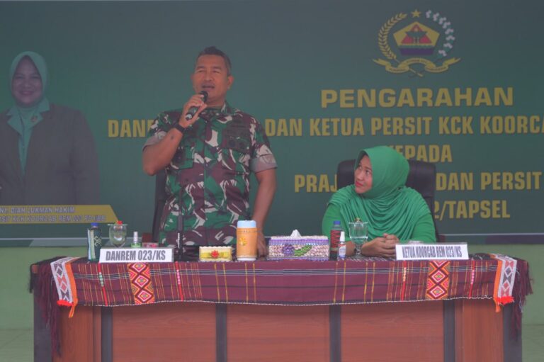 Pesan Danrem 023/KS Prajurit Harus Berkreasi dan Berinovasi