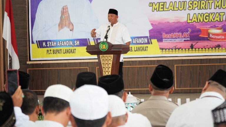 Pemkab Langkat Peringati Muharram, Jamaah Haji Langkat Doakan Syah Afandin Kembali Pimpin Langkat 2024-2029