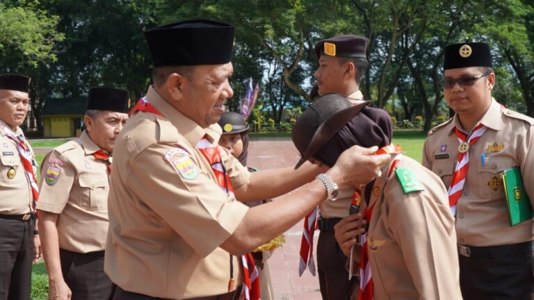 Raimuna Gerakan Pramuka Sumut ke-VIII Resmi Ditutup Plt Bupati Langkat