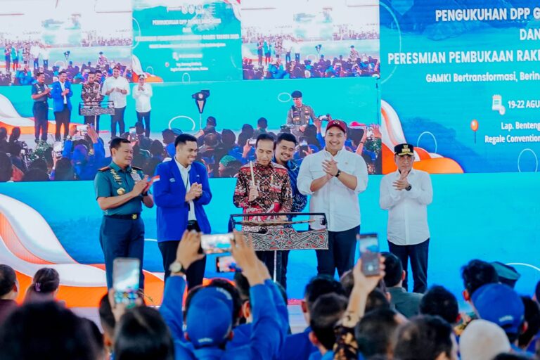 Presiden Jokowi Harap GAMKI Jadi Lokomotif Pembangunan