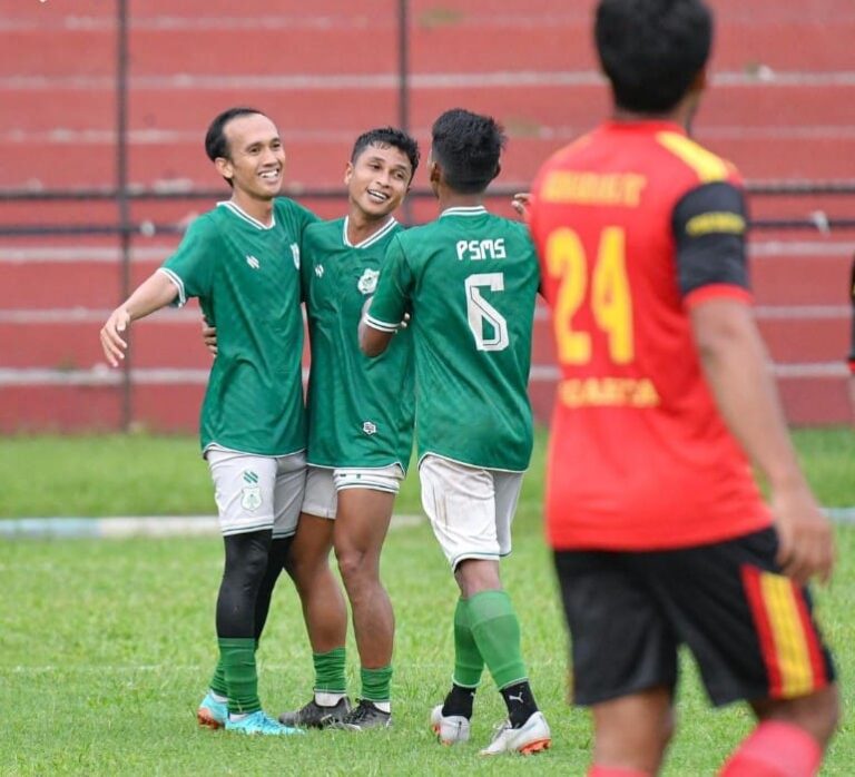 PSMS Banjir Gol di Laga Uji Coba Lawan Tim Liga 3