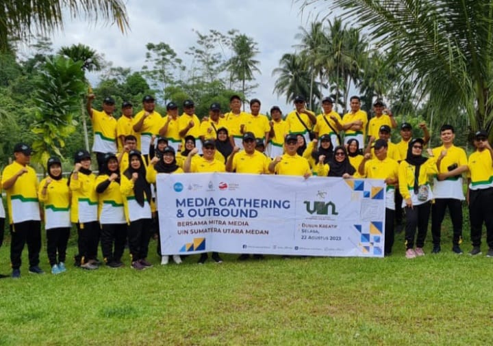 Media Gathering dan Outbond UIN SU Wujudkan Kemitraan