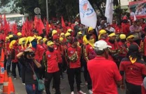 Ini Pesan Senator Nuh kepada Buruh yang Berdemo