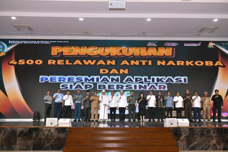 Edy Rahmayadi Bentuk 4.500 Relawan Bersinar