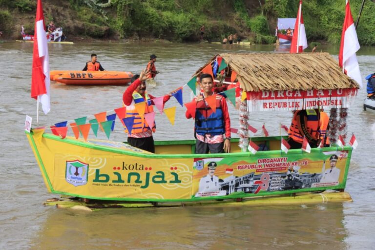 Semarak HUT RI Ke 78, Pemko Binjai Gelar Lomba Rakit Hias