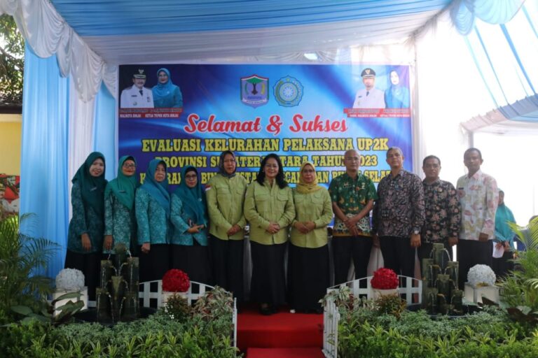Evaluasi Kelurahan Pelaksana UP2K Tk Provinsi Sumatera Utara Tahun 2023 di Kota Binjai 