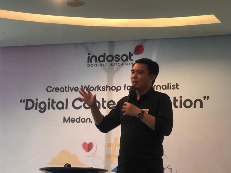 Indosat Ajak Jurnalis Lebih Kreatif Jadi Konten Kreator