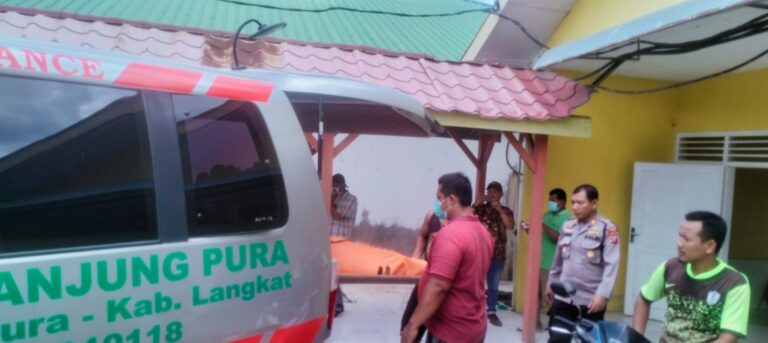 Warga Heboh Ada Mayat ‘Ngambang’ di Sungai Batang Serangan 