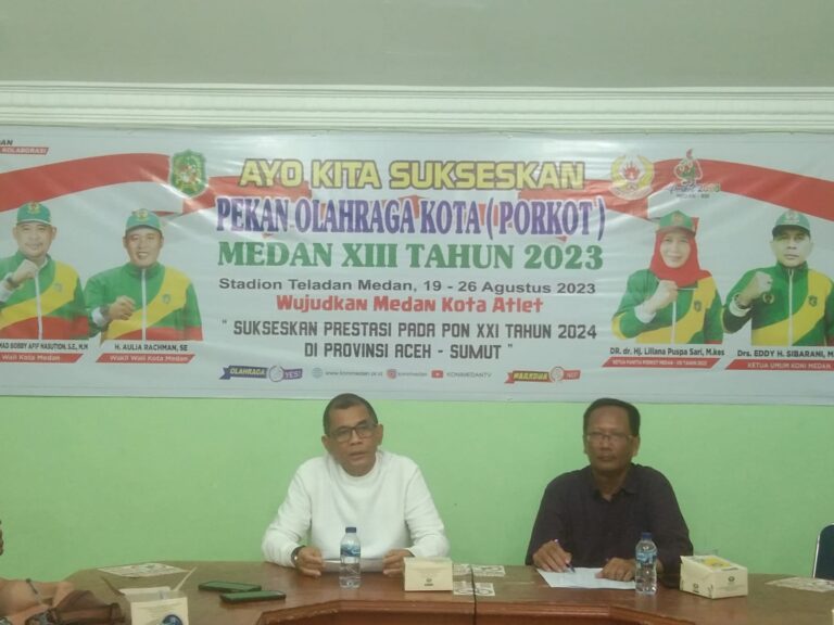 Sebanyak 3.545 Atlet Bertarung di Porkot Medan 2023