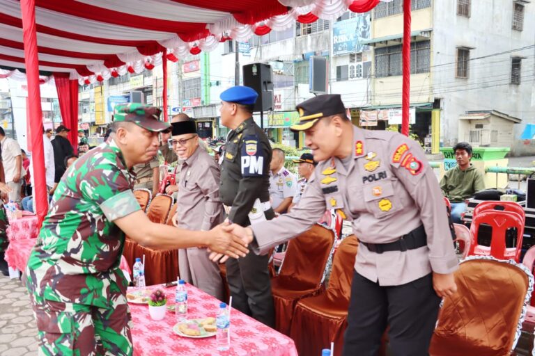 Personil TNI – Polri Laksanakan Apel Pasukan Pengamanan Pilkades di Padangsidimpuan