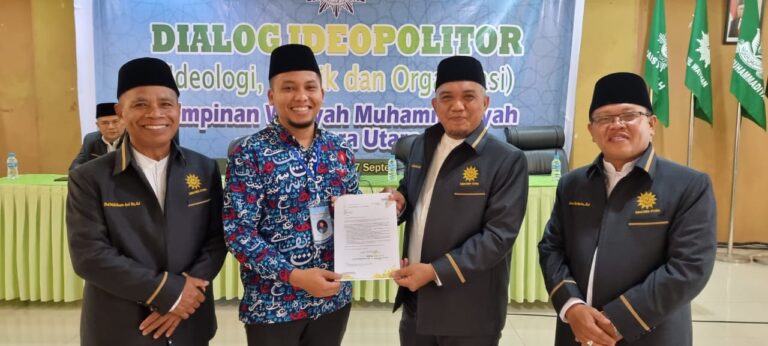 Regenerasi Kepemimpinan, Syahrul Amsari dan Bayu Gusmara Pimpin LAZISMU Sumut