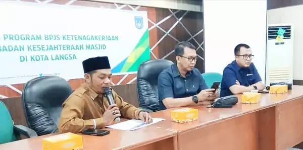 DSI dan PD Kota Langsa Ajak BKM Berperan Gunakan BPJamsostek Secara Bijaksana