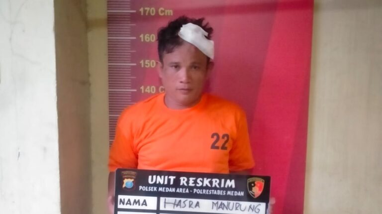 Polisi Amankan Pelaku Jambret di Jalan Menteng 7 Medan