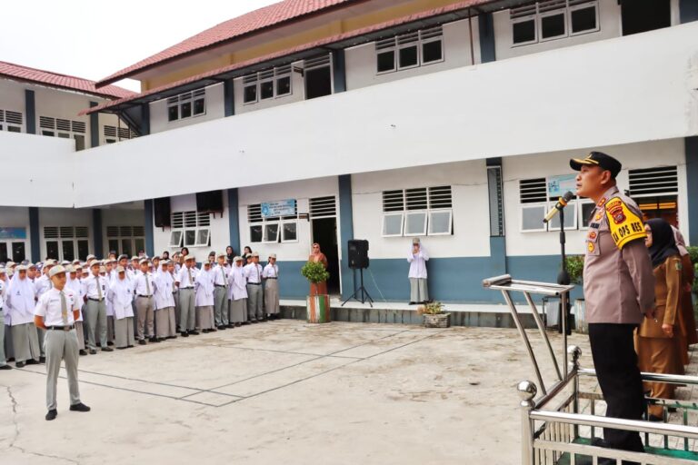 Kapolres AKBP Dudung Setyawan Ingatkan Kepada Guru dan Pelajar Sasaran Operasi Zebra