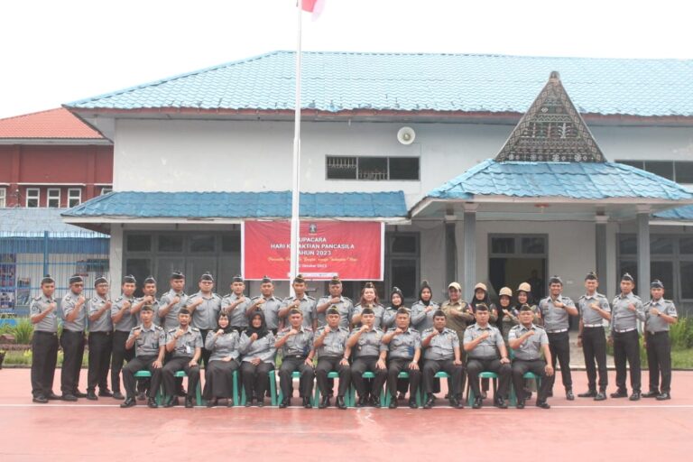 Peringati Hari Kesaktian Pancasila, Ini Kata Kalapas Kelas IIB Padangsidimpuan
