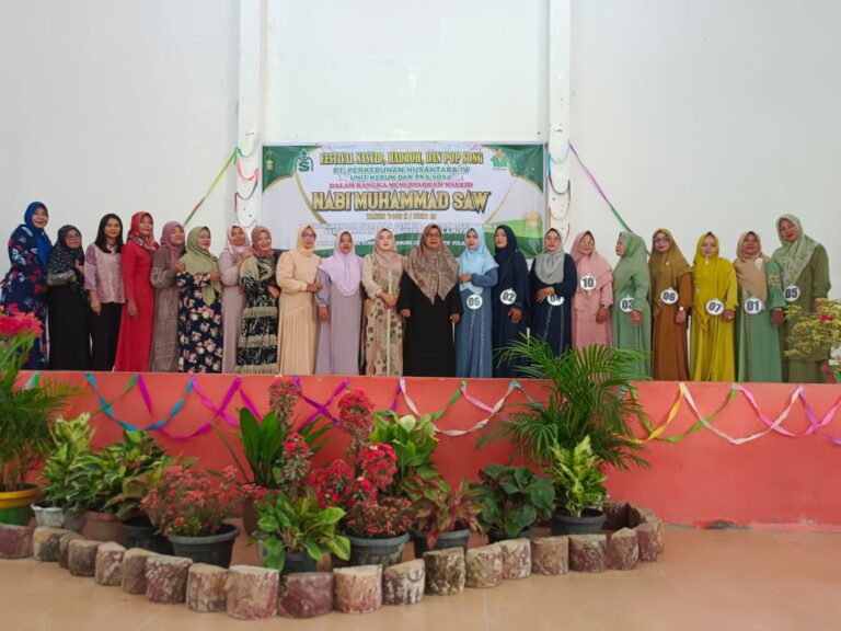 PTPN IV Kebun Sosa Gelar Lomba Maulid Nabi Muhammad 