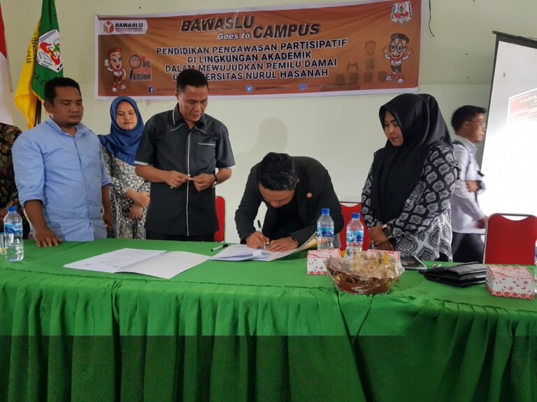 Bawaslu Aceh Tenggara dan UNH Tandatangani MoU dan MoA