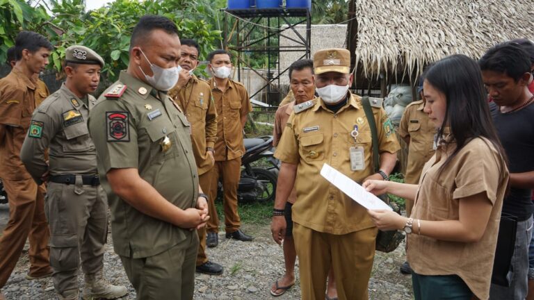 Pemkab Langkat Beri Peringatan Pindah Ternak Babi dan Bebek di Perdamaian Stabat