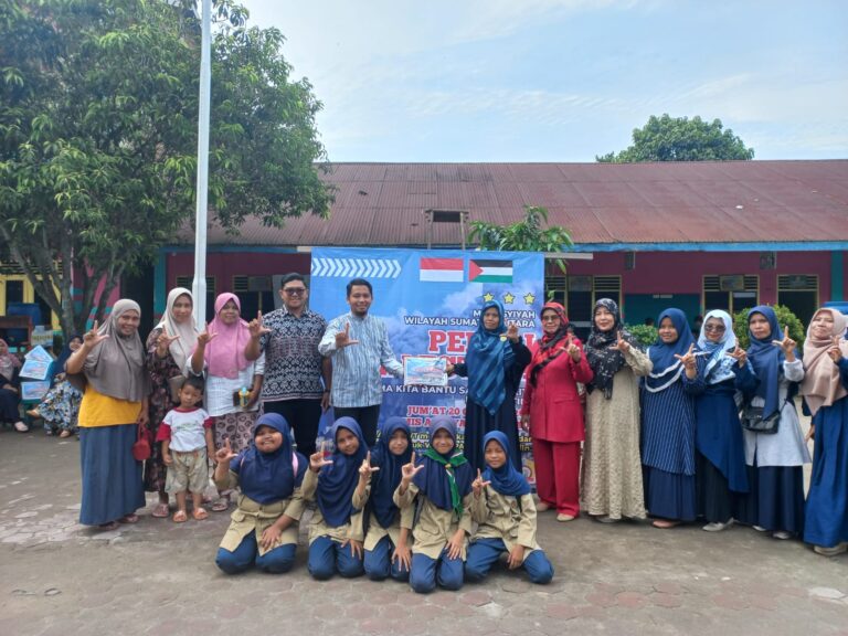 Kumpulkan Rp8,8 Juta GAS, MIS Aisyiyah Sumut Peduli Palestina Serahkan Donasi Melalui LAZISMU