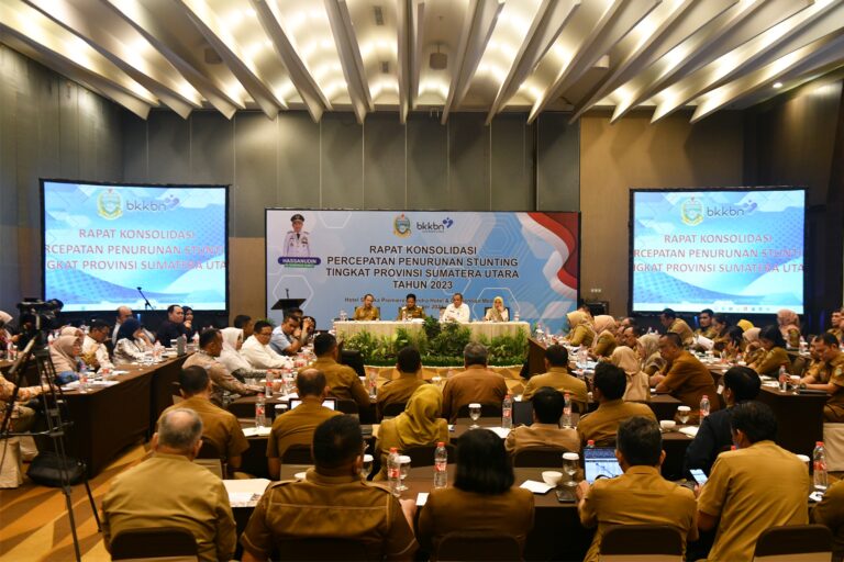 Pj Gubernur Sumut Minta OPD Pastikan Hasil Intervensi Maksimal Penurunan Stunting
