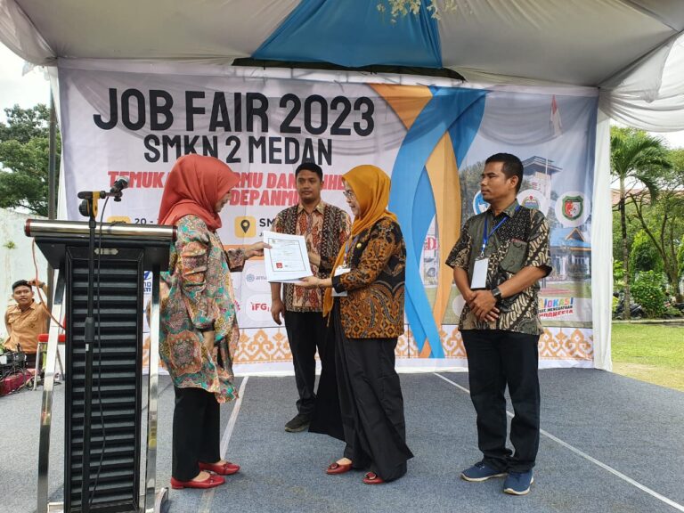 SMKN 2 Medan Gandeng DUDI di Job Fair 2023