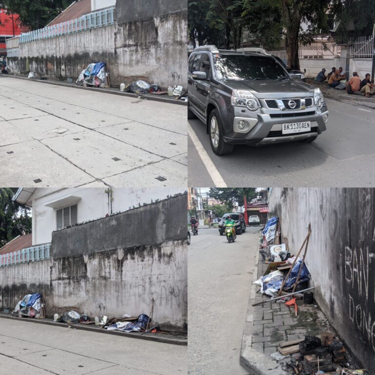 Gepeng di Jalan Emas Resahkan Warga, Camat Medan Area : Ditindak