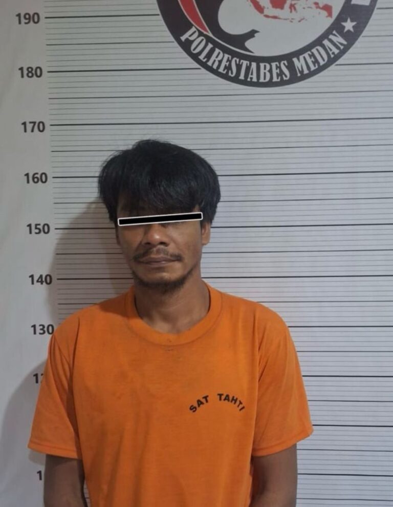 Polrestabes Medan Tangkap Pengedar Narkoba Kawasan Tirtanadi Sunggal
