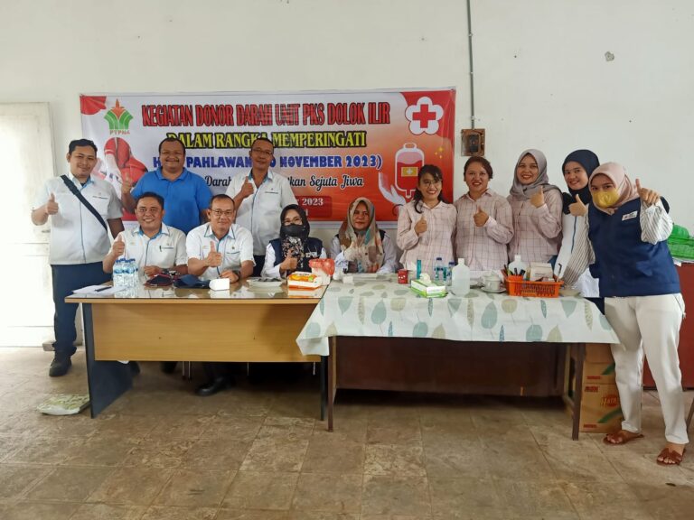Jelang Hari Pahlawan, PKS Dolok Ilir PTPN IV Gelar Donor Darah