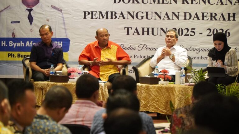 Pemkab Langkat Gelar Bimtek RPD, Ini Arahan Syah Afandin