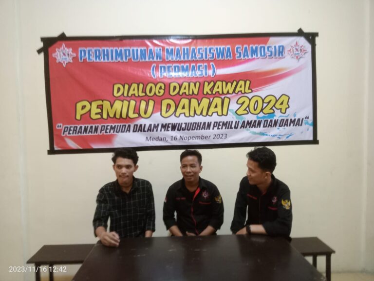Dukung Pemilu Damai 2024, Permasi Gelar Dialog dan Deklarasi