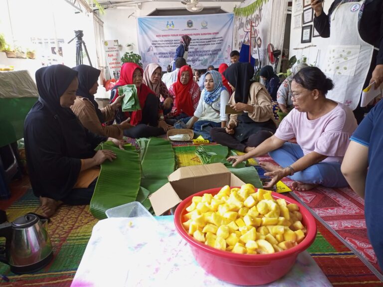 FLK PUSPA SUMUT Gelar Pelatihan Kewirausahaan Pembuatan Tape