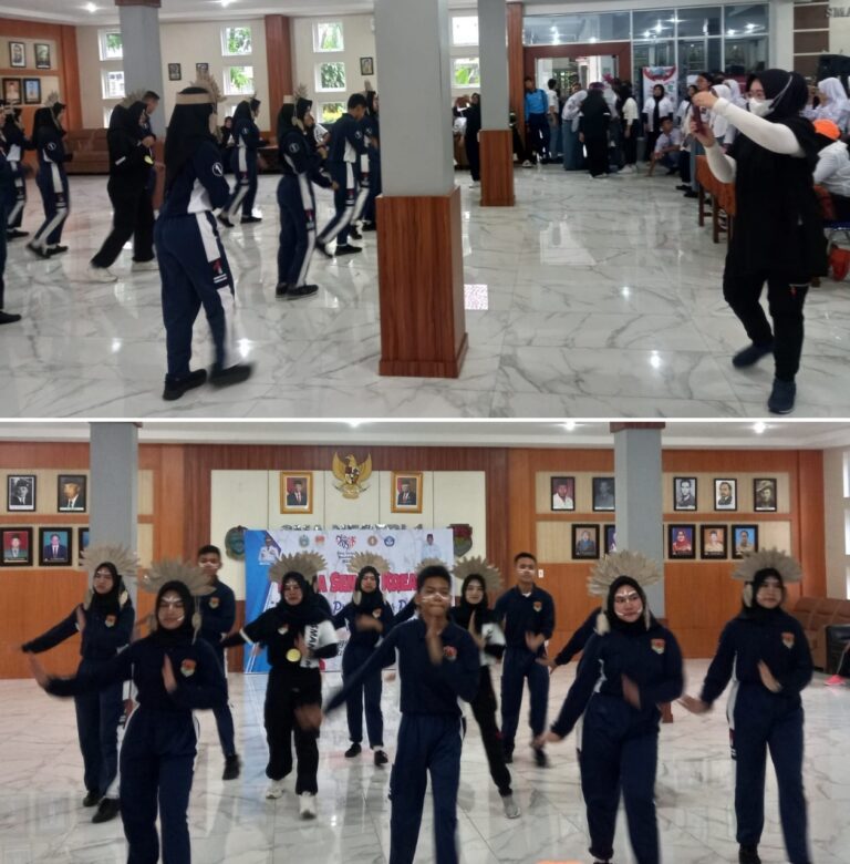Sambut Hari Guru 2023, SMAN 1 Medan Lomba Senam Kreasi
