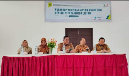 Kementerian ESDM Dukung SMKN 14 Medan Konversi Sepeda Motor BBM Jadi Sepeda Motor Listrik