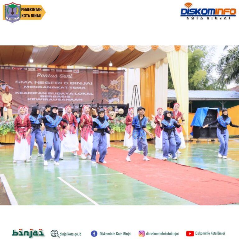Begini Pagelaran Pentas Seni SMA Negeri 6 Kota Binjai