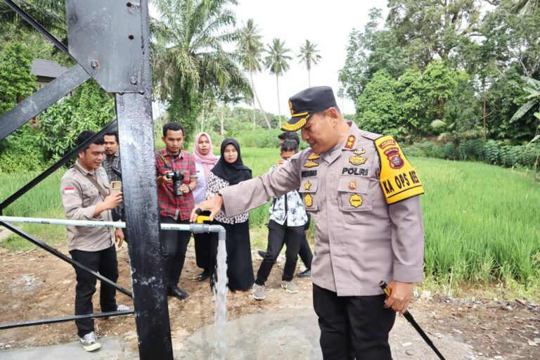 Tokoh Masyarakat Desa Pudun Jae : Ucapkan Terima kasih Kepada Polri