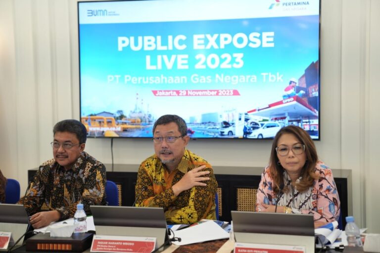 Public Expose 2023, PGN Paparkan Kinerja dan Upaya Strategis Pengelolaan Gas Bumi Nasional
