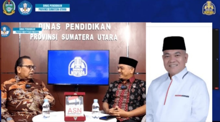 Inovasi Pembelajaran Disdiksu Diapresiasi Ketua DPRD Sumut