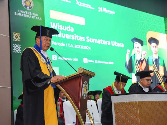 Wisuda 2.279, Lulusan USU Telah Penuhi Proses Pembelajaran Critical Thinking