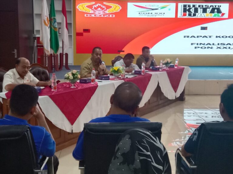 Kadispora : Pertemuan Technical Delegate 34 Cabor PON 2024 Bersifat Final