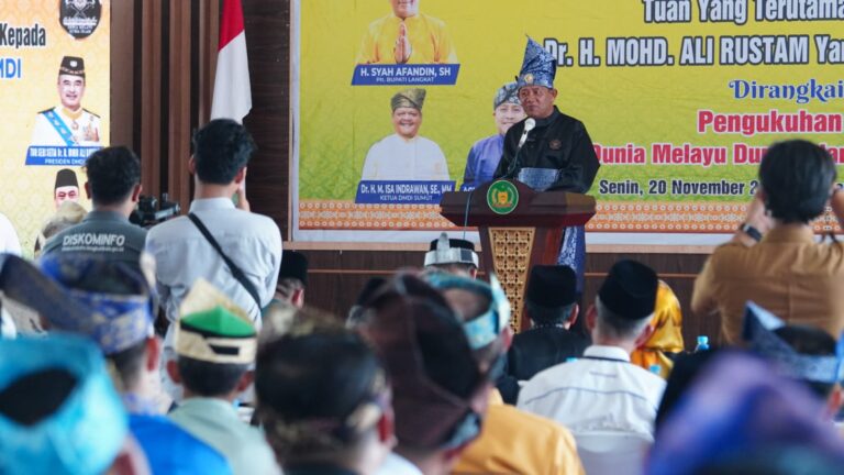 Dinilai Perjuangkan Harkat Melayu Islam, Syah Afandin Dianugerahi Temenggong Tun Hassan