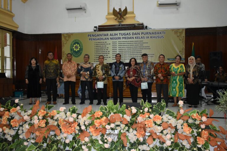 Pengadilan Negeri Medan Gelar Pengantar Alih Tugas