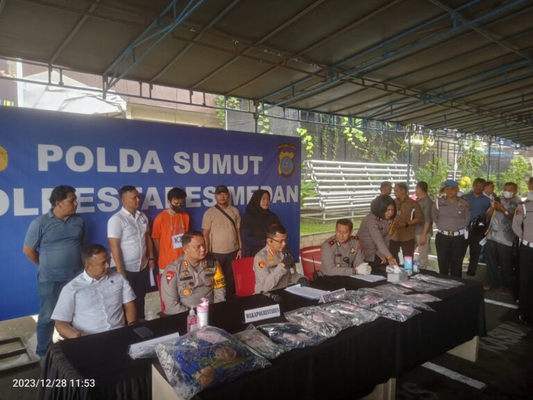 Komplotan Pelaku Pembunuhan Pemilik Doorsmer Kawasan Sunggal Ditangkap, 1 DPO