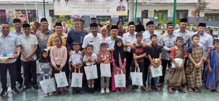 Wali Kota Dan Ketua DPRD Binjai Akui Peranan Baznas Membantu Umat