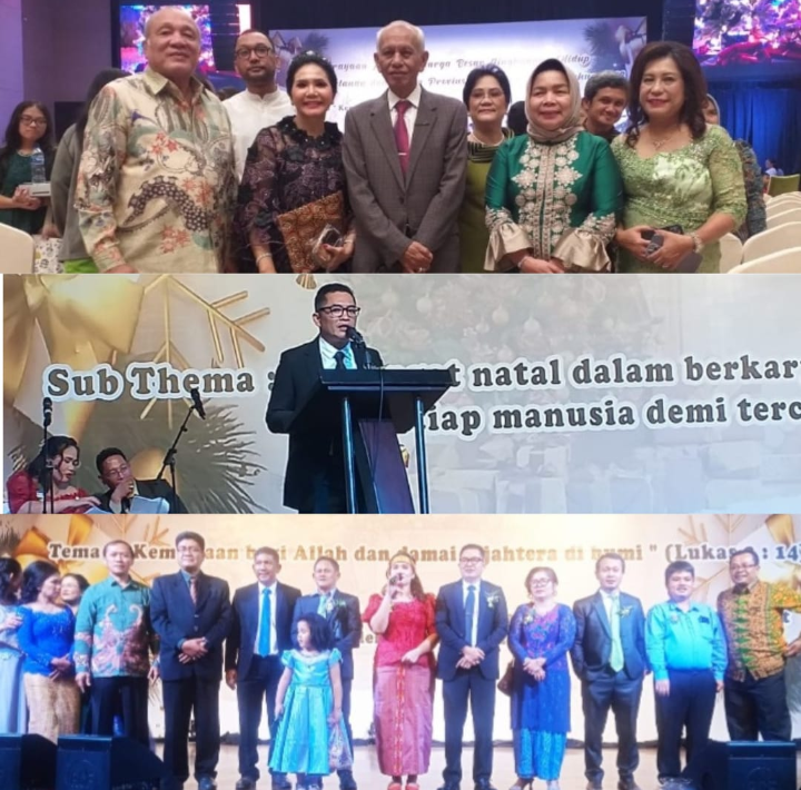 Keluarga Besar Rimbawan Sumut Bersama UPT KLHK, Dinas LHK, Pensiunan LHK dan Mitra LHK Gelar Natal Bersama