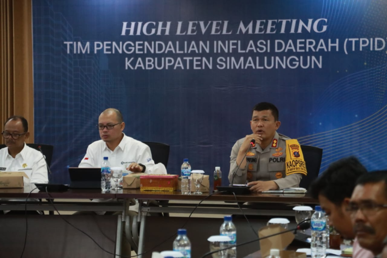 Jelang Natal 2023 dan Tahun Baru 2024, Kapolres Simalungun Pimpin Rapat Koordinasi High Level Meeting 